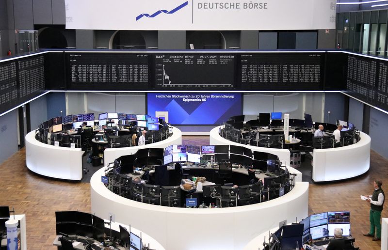 &copy; Reuters. Bolsa de Frankfurtn19/07/2024. REUTERS/Staff/File photo