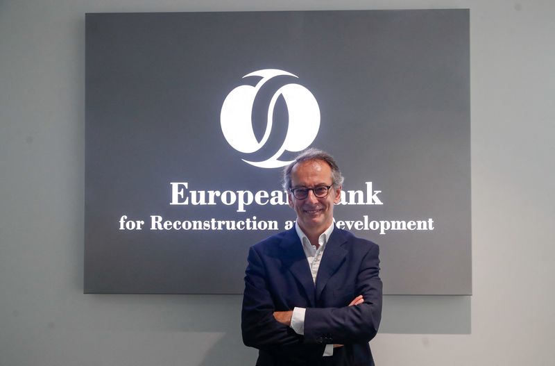 &copy; Reuters. Matteo Patrone, Vice President for Banking at the European Bank for Reconstruction and Development (EBRD), poses for a photo during an interview with Reuters in Istanbul, Turkey, July 26, 2024. REUTERS/Dilara Senkaya