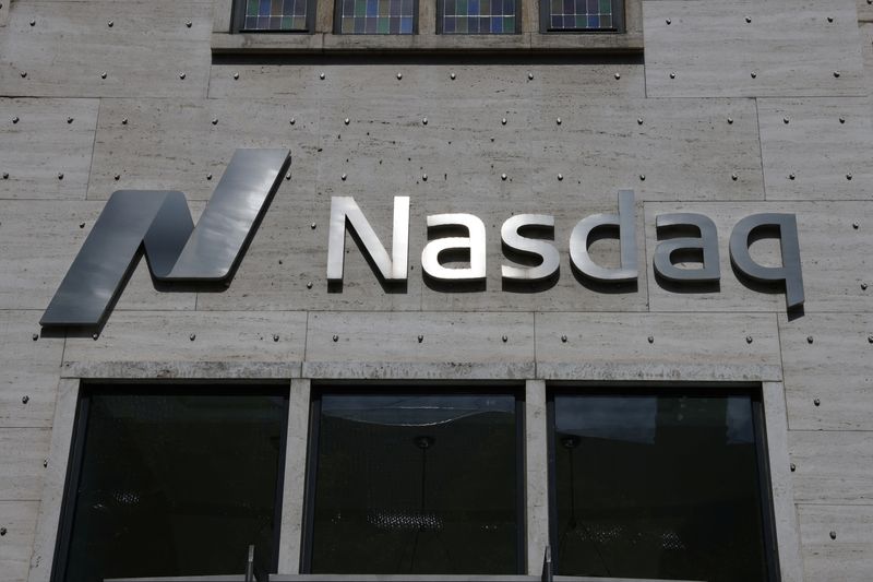 &copy; Reuters. FILE PHOTO: Signage is seen at Nasdaq OMX Copenhagen in Copenhagen, Denmark, July 30, 2022. REUTERS/Andrew Kelly/File Photo