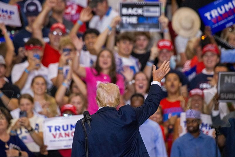 © Reuters. St. Cloud, Minnesota, July 27, 2024. REUTERS/Carlos Osorio