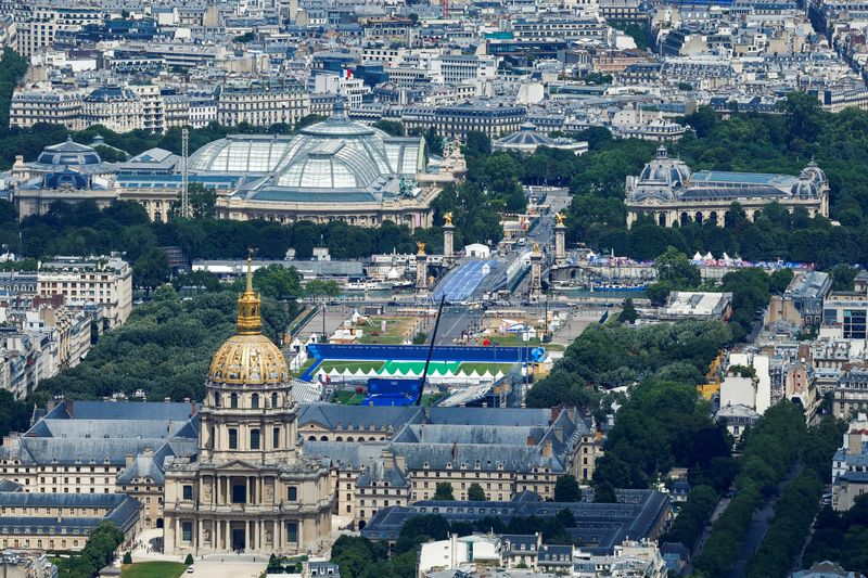 &copy; Reuters. Vista aérea de Parisn 10/7/2024   REUTERS/Gonzalo Fuentes