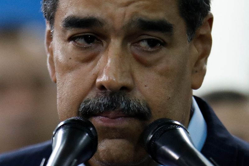 © Reuters. Venezuela's President Nicolas Maduro speaks at the Supreme Court of Justice, in Caracas, Venezuela July 31, 2024. REUTERS/Leonardo Fernandez Viloria