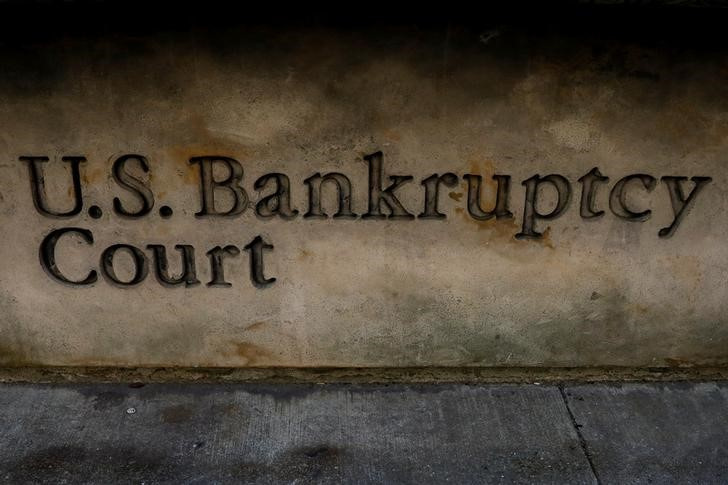 © Reuters. A sign is seen outside the U.S. District Bankruptcy Court for the Southern District of New York in Manhattan, New York, U.S., January 9, 2020. REUTERS/Brendan McDermid