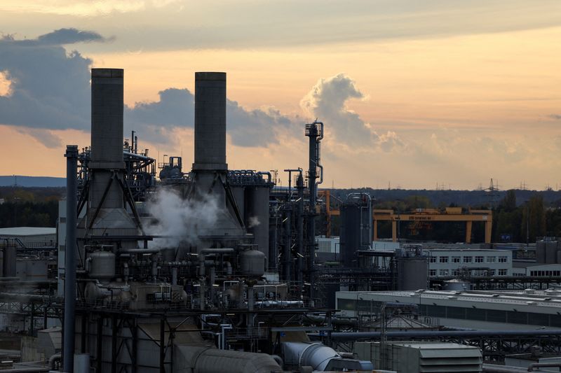 &copy; Reuters. Vista generale dell'azienda chimica BASF a Schwarzheide, Germania, 1 novembre 2022. REUTERS/Lisi Niesner/Pool/File Photo