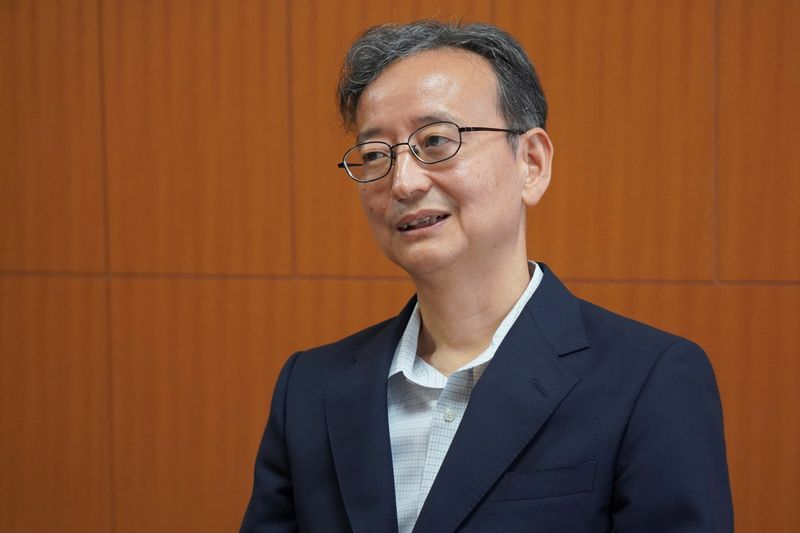 &copy; Reuters. Commissioner of Japan's Financial Services Agency Hideki Ito speaks during an interview with Reuters at the agency in Tokyo, Japan, August 5, 2024. REUTERS/Miho Uranaka/ File Photo