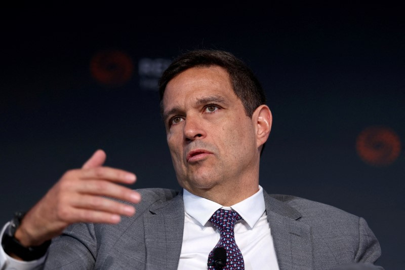 &copy; Reuters. Presidente do Banco Central, Roberto Campos Neto, durante evento ReutersNEXT, em Nova York, EUAn09/11/2023nREUTERS/Brendan McDermid