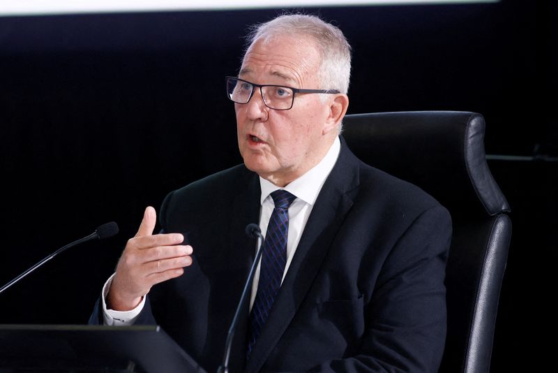 © Reuters. FILE PHOTO: Canada's Minister of National Defence Bill Blair takes part in public hearings for an independent commission probing alleged foreign interference in Canadian elections in Ottawa, Ontario, Canada April 10, 2024. REUTERS/Blair Gable/File Photo