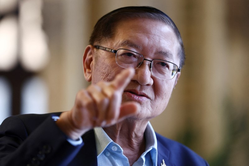 © Reuters. Prommin Lertsuridej, Secretary General to Prime Minister Srettha Thavisin, speaks during an interview with Reuters at Government House in Bangkok, Thailand, August 8, 2024. REUTERS/Chalinee Thirasupa