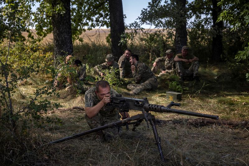 © Reuters. Sumy region, Ukraine, August 17, 2024. REUTERS/Thomas Peter