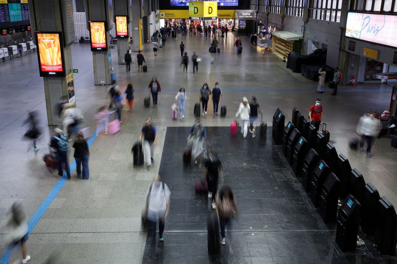 © Reuters. Sao Paulo International Airport, Guarulhos, December 19, 2022. REUTERS/Carla Carniel