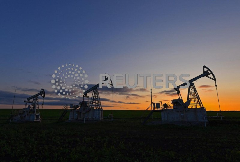 &copy; Reuters. Bombas de petróleo em Almetyevsk, na República do Tartaristão, Rússian04/06/2023nREUTERS/Alexander Manzyuk