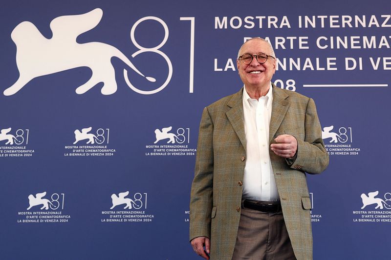 © Reuters. Director Errol Morris poses during a photocall for the documentary 