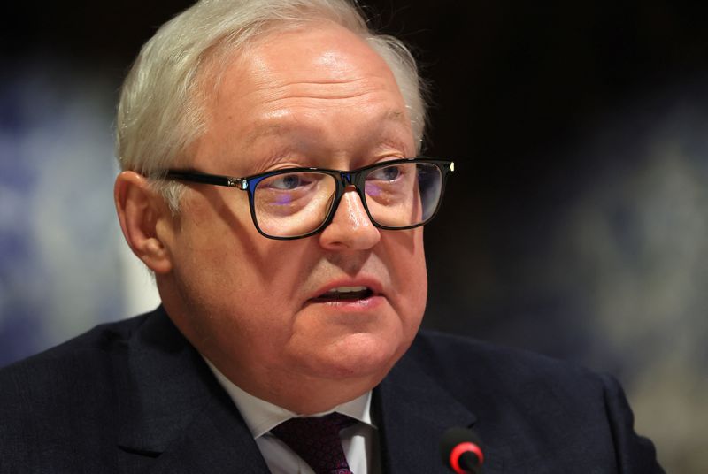 &copy; Reuters. Russian Deputy Foreign Minister Sergei Ryabkov attends the Conference on Disarmament at the United Nations in Geneva, Switzerland March 2, 2023. REUTERS/Denis Balibouse/File Photo