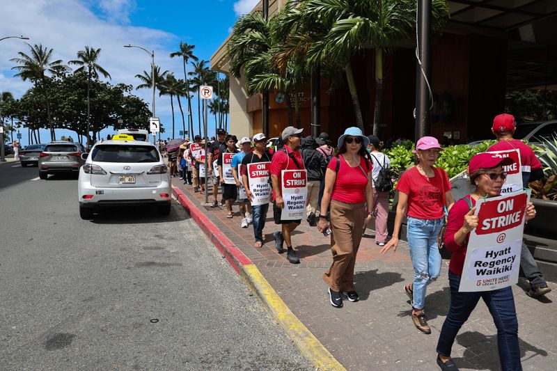 © Reuters. Waikiki, Honolulu, Hawaii, September 1, 2024. REUTERS/Marco Garcia