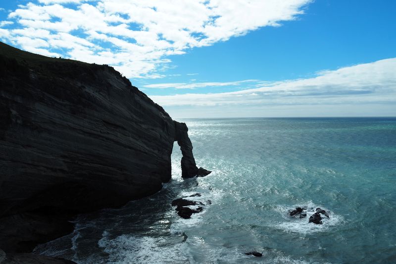 © Reuters. FILE PHOTO: Cape Farewell is seen in New Zealand March 9, 2017. REUTERS/Henning Gloystein/File Photo