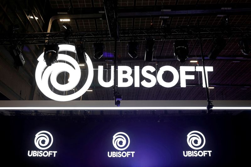 © Reuters. Logo da UbiSoft Entertainment na Paris Games Week 
29/10/2019
REUTERS/Benoit Tessier