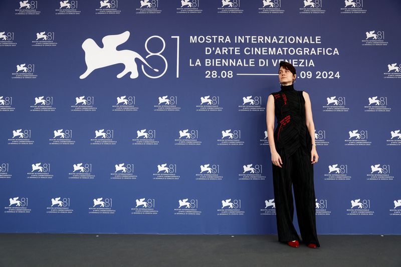 &copy; Reuters. Diretora Olha Zhurba posa no 81º Festival de Cinema de Veneza, Itálian04/09/2024nREUTERS/Yara Nardi