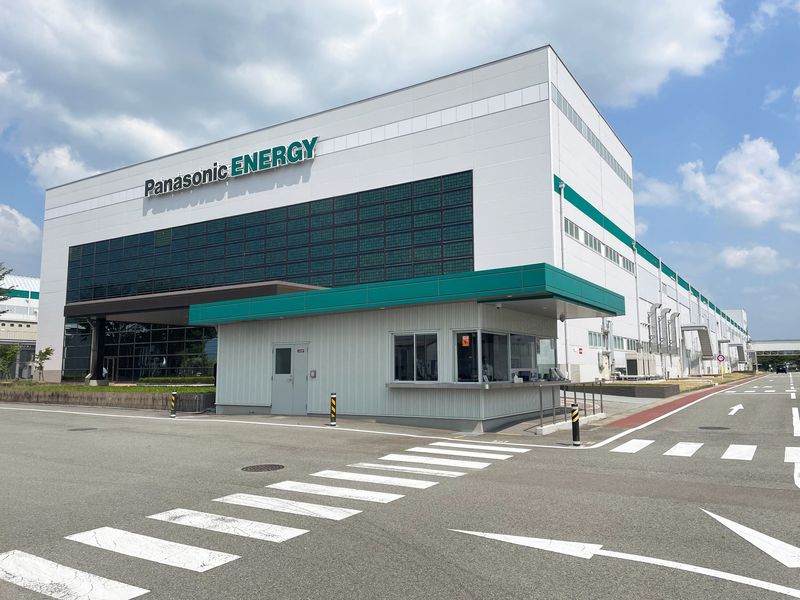 © Reuters. A general view of the renovated Panasonic Energy factory in the city of Kinokawa, Wakayama prefecture, Japan, September 9, 2024. REUTERS/ Daniel Leussink