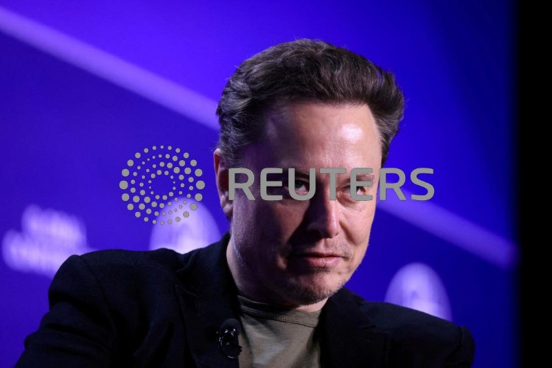 © Reuters. Elon Musk, CEO da SpaceX e Tesla e proprietário da X
06/05/2024
REUTERS/David Swanson