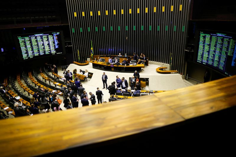 &copy; Reuters. Vista geral do plenário da Câmara dos Deputados durante sessãon20/12/2022nREUTERS/Adriano Machado