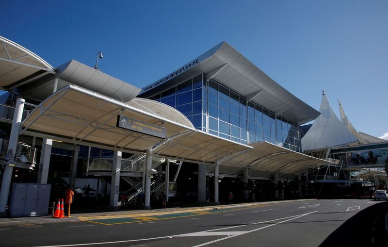 &copy; Reuters. FILE PHOTO: The International Departures terminal at Auckland Airport in New Zealand on September 20, 2017.   REUTERS/Nigel Marple/File Photo