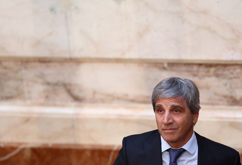 &copy; Reuters. Argentina's Economy Minister Luis Caputo is pictured on the day President Javier Milei presents the fiscal year 2025 budget, at the National Congress in Buenos Aires, Argentina, September 15, 2024. REUTERS/Agustin Marcarian