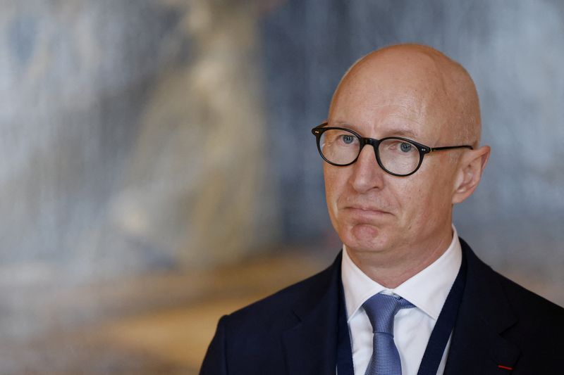 &copy; Reuters. FILE PHOTO: CEO of Novo Nordisk Lars Fruergaard Jorgensen is seen during the 6th edition of the "Choose France" Summit at the Chateau de Versailles, outside Paris on May 15, 2023. LUDOVIC MARIN/Pool via REUTERS/File Photo