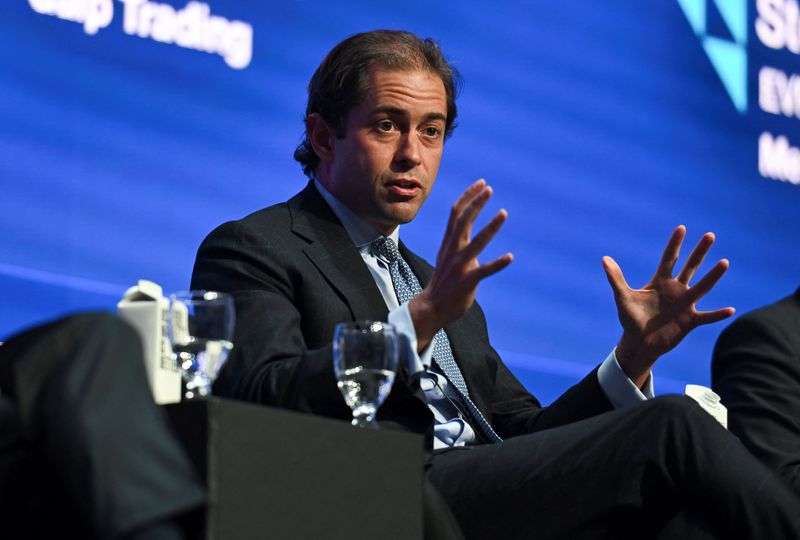 &copy; Reuters. FILE PHOTO: Richard Holtum, Global Head of Gas and Power for Trafigura, speaks during a panel discussion as top energy executives and ministers meet for the annual Gastech conference in Houston, Texas, U.S., September 18, 2024. REUTERS/Callaghan O'Hare/Fi