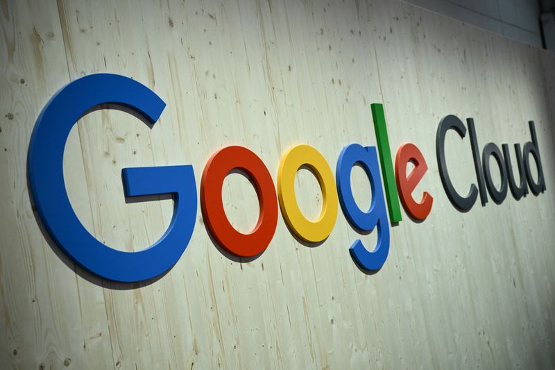 &copy; Reuters. FILE PHOTO: A Google Cloud logo is pictured at a trade fair in Hannover Messe, in Hanover, Germany, April 22, 2024.  REUTERS/Annegret Hilse/File Photo