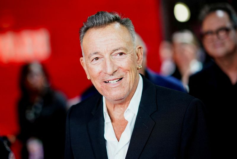 &copy; Reuters. FILE PHOTO: Bruce Springsteen attends the red carpet before "Road Diary: Bruce Springsteen and the E Street Band" is screened as the Toronto International Film Festival (TIFF) returns for its 49th edition in Toronto, Ontario, Canada September 8, 2024. REU