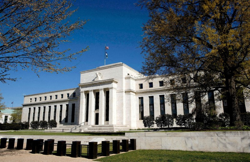 &copy; Reuters. L'edificio della Federal Reserve a Washington il 3 aprile 2012. REUTERS/Joshua Roberts