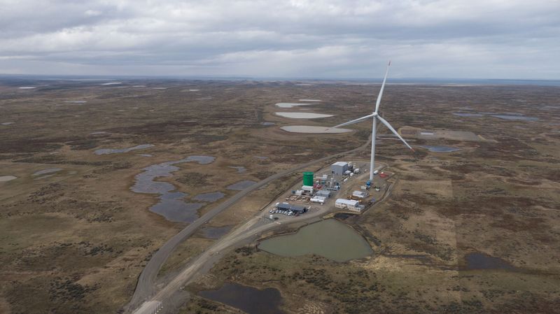 &copy; Reuters. Planta de hidrogênio verde Haru On, da HIF Global, em Punta Arenas, Chile. REUTERS/Joel Estay