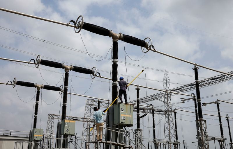 &copy; Reuters. Subestação de energian12/09/2024nREUTERS/Amit Dave