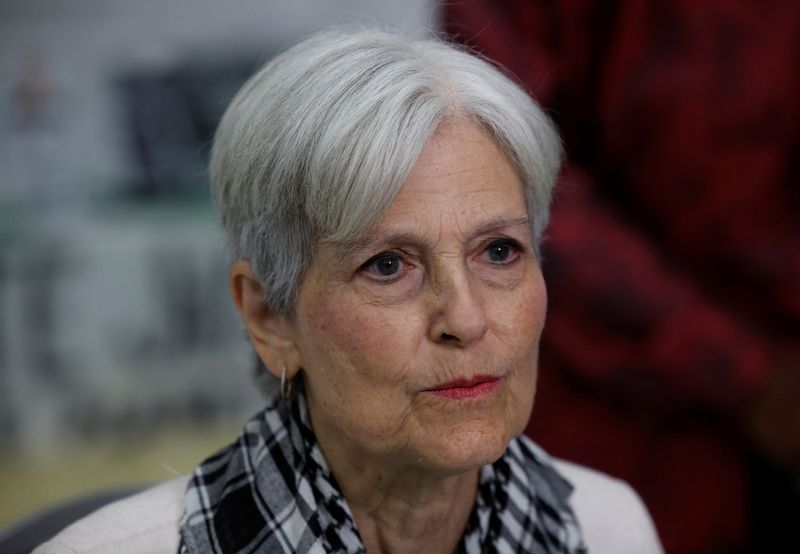 Jill Stein sees 'no lesser evil' between Harris, Trump