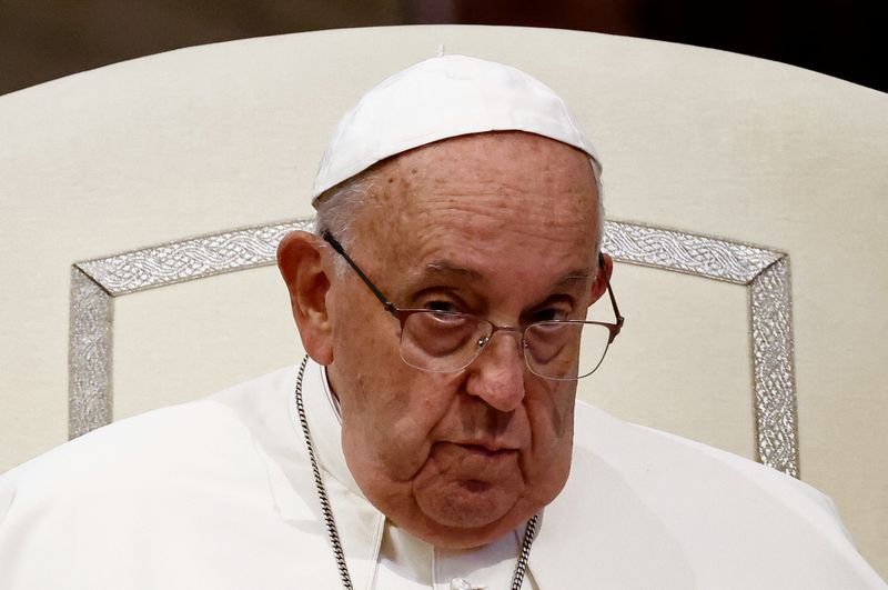 © Reuters. Papa Francisco
06/10/2024
REUTERS/Yara Nardi