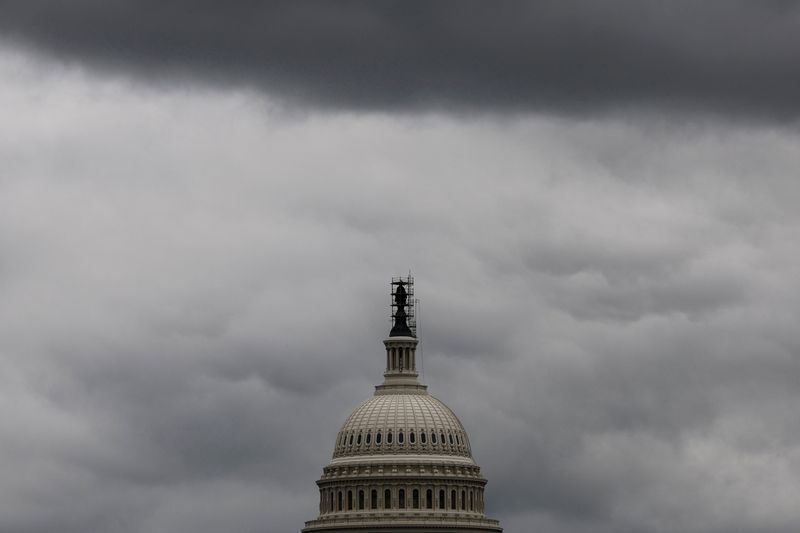 &copy; Reuters. FILE PHOTO: A general view of the U.S. Capitol in Washington, U.S. September 25, 2023.  REUTERS/Jonathan Ernst/File Photo