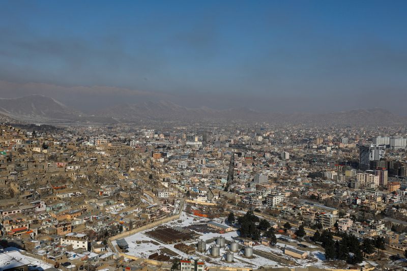 &copy; Reuters. FILE PHOTO: A general view of the city of Kabul, Afghanistan, January 25, 2023. REUTERS/Ali Khara/File Photo