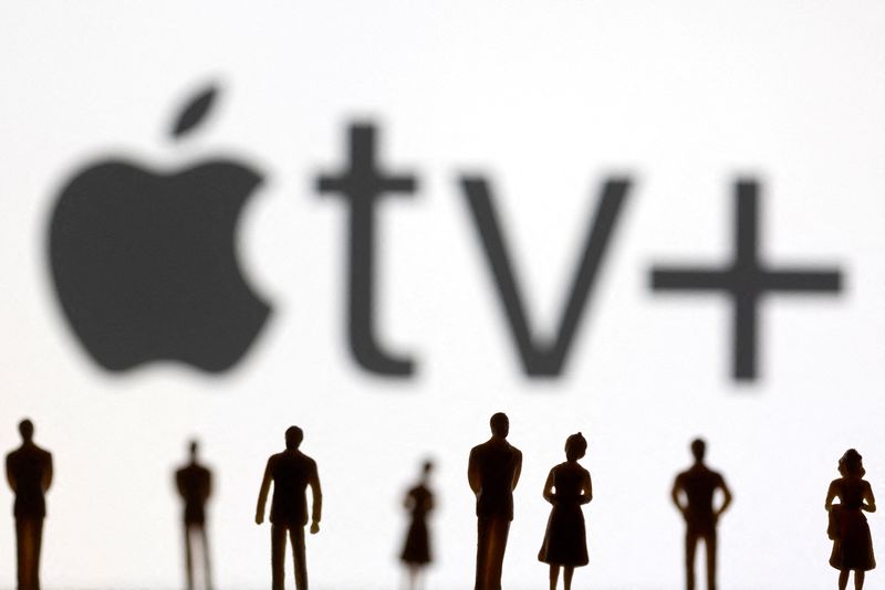 © Reuters. Logo da Apple TV + em imagem ilustrativa 
20/01/2022
REUTERS/Dado Ruvic
