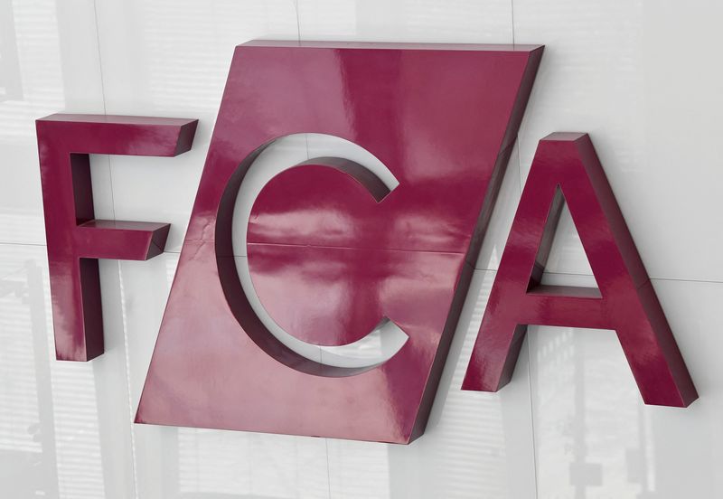 &copy; Reuters. FILE PHOTO: Signage is seen for the FCA (Financial Conduct Authority), the UK's financial regulatory body, at their head offices in London, Britain March 10, 2022. REUTERS/Toby Melville/File Photo