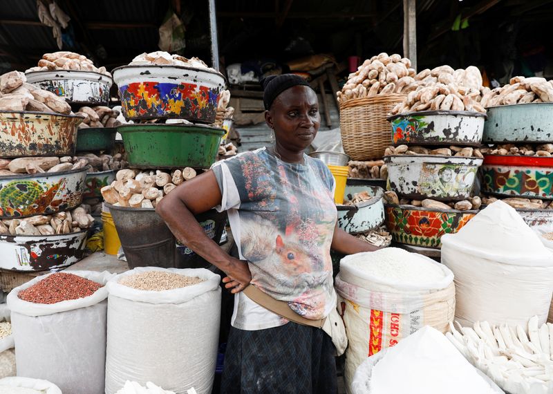 Vendor in Lagos Market