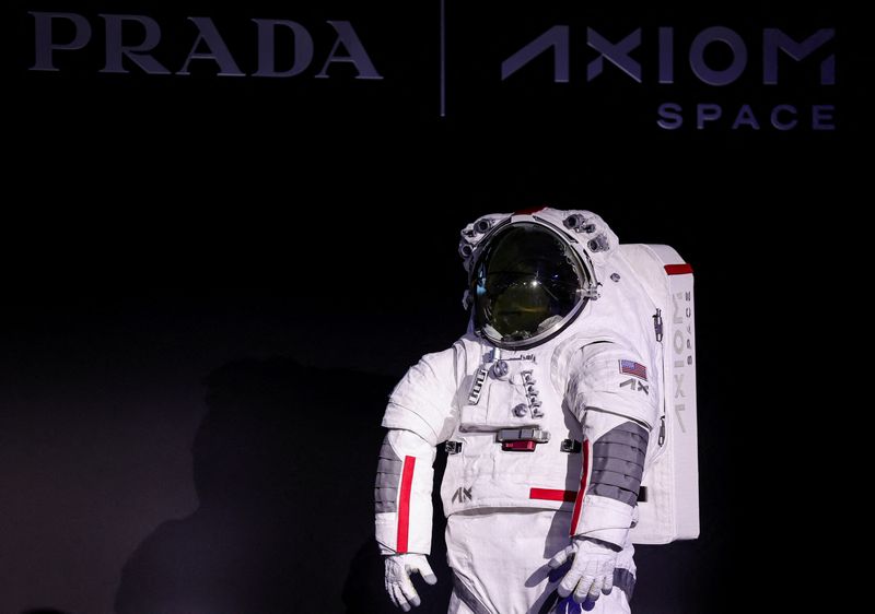 &copy; Reuters. Prada anuncia traje espacial para astronautas da Nasan16/10/2024 REUTERS/Claudia Greco