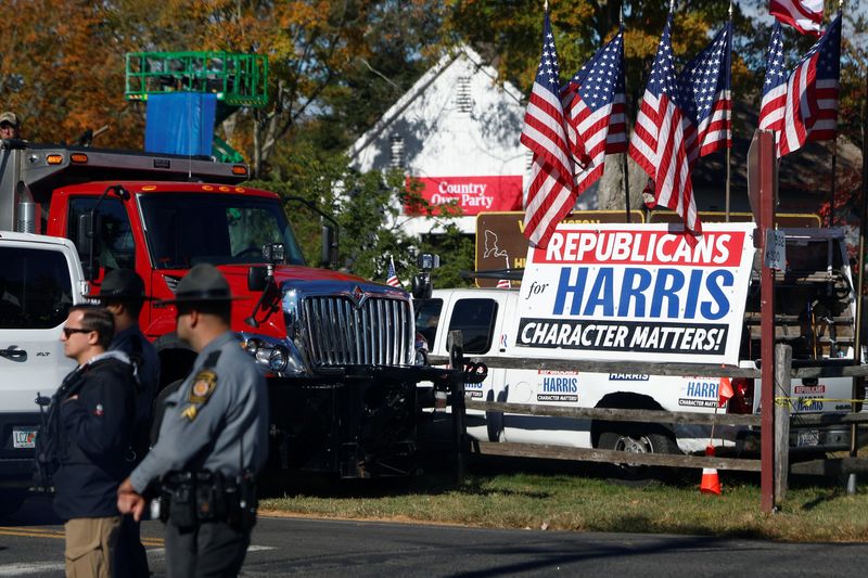 Harris courts Republican voters in Philadelphia, Fox Information occasions By Reuters