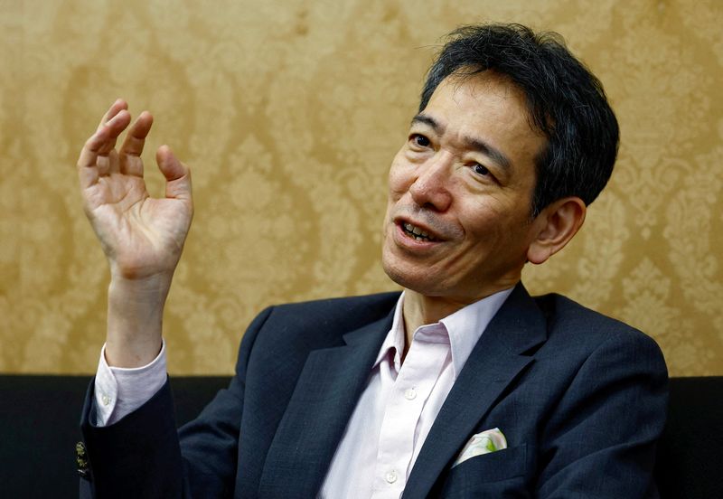 &copy; Reuters. Japan's newly-appointed Vice Finance Minister for International Affairs, the country's new top currency diplomat, Atsushi Mimura speaks during an interview with Reuters at the Finance Ministry in Tokyo, Japan July 30, 2024. REUTERS/Issei Kato/ File Photo