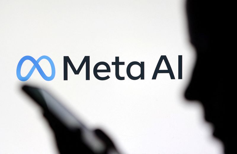 &copy; Reuters. Meta AI logo is seen in this illustration taken September 28, 2023. REUTERS/Dado Ruvic/Illustration/File Photo