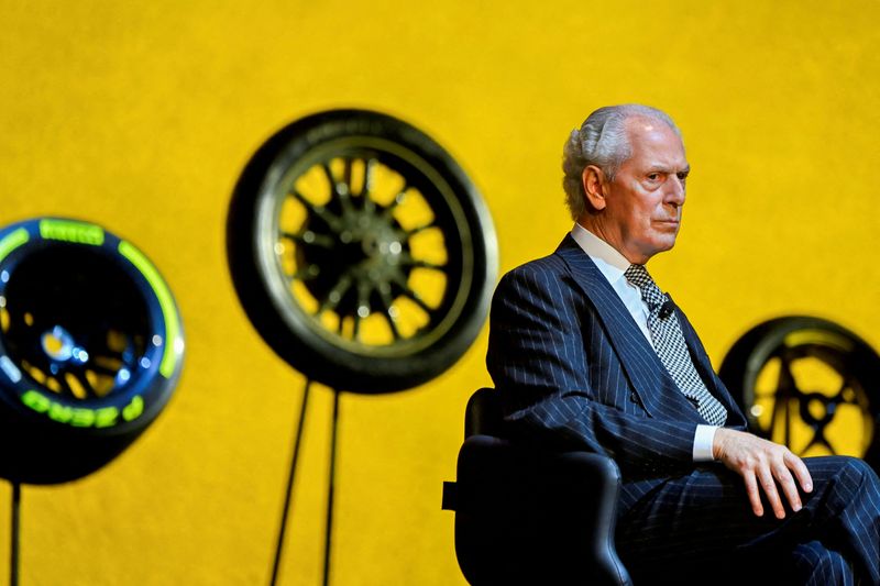 &copy; Reuters. Marco Tronchetti Provera, vice presidente esecutivo di Pirelli, in occasione di un evento per celebrare il 150esimo anniversario di Pirelli a Milano. REUTERS/Flavio Lo Scalzo