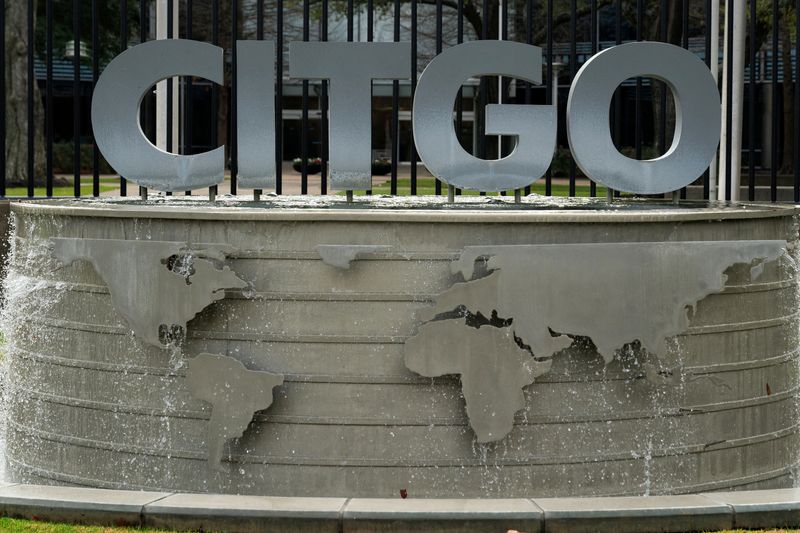 &copy; Reuters. FILE PHOTO: A sign of Citgo Petroleum is seen at its headquarters in Houston, Texas, U.S., January 11, 2024. REUTERS/Go Nakamura/File Photo