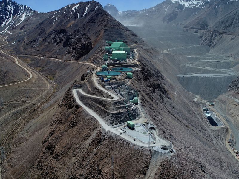 &copy; Reuters. Mina de cobre da Anglo American no Chilen26/04/2024nAnglo American/Handout via REUTERS