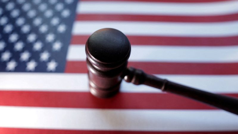 &copy; Reuters. U.S. flag and Judge gavel are seen in this illustration taken, August 6, 2024. REUTERS/Dado Ruvic/Illustration/File Photo