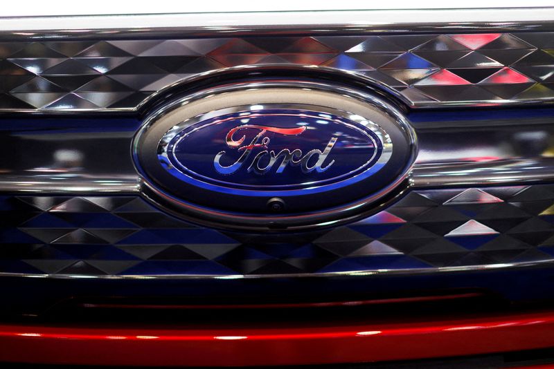 &copy; Reuters. Logo da Ford em autoshow em Ontário, Canadán15/2/2024 REUTERS/Cole Burston/Arquivo