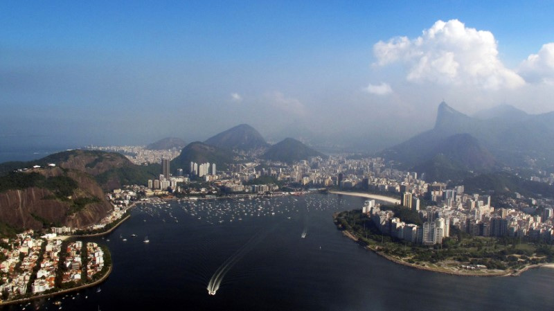 &copy; Reuters. FILE PHOTO: The skyline of Rio de Janeiro is pictured June 16, 2014.    REUTERS/Michael Dalder/File Photo